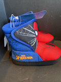 Spiderman Plush Cushion Toddler Boot Slippers Size 9/10