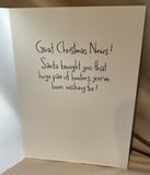 Christmas Greeting Card w/Envelope NEW