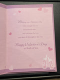 Valentine's Day Granddaughter and Husband Greeting Card w/Envelope