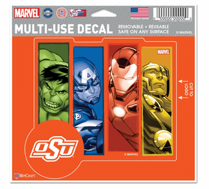 Oklahoma State Cowboys  MARVEL MULTI-USE DECAL 5" x 6"