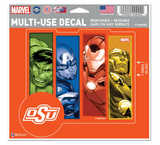 Oklahoma State Cowboys  MARVEL MULTI-USE DECAL 5" x 6"