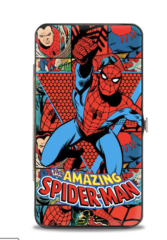 RGA Leatherworks Spider-Man Swinging Comics Chain Wallet