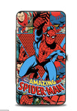 Buckle Down Hinged Wallet Marvel Amazing Spiderman Retro Comic Pose