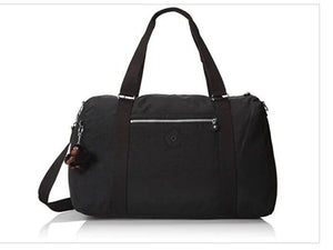 Kipling Itska, Black Duffle W/Adjustable Strap 20.75x12.5x9.5”