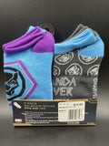 Marvel Black Panther Wakanda Forever 6 Pack Kids Sock Shoe Sz 10-4