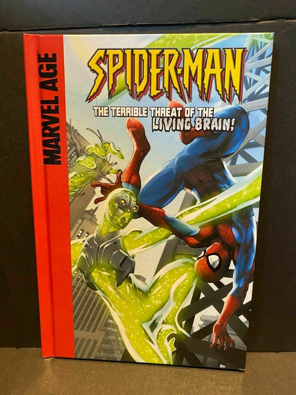 Marvel Age Spider-Man The Terrible Threat of the Living Brain! Graphic Novel NEW