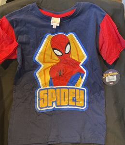 Marvel Spidey Kids Graphic Tshirt with Pants Set Size 10