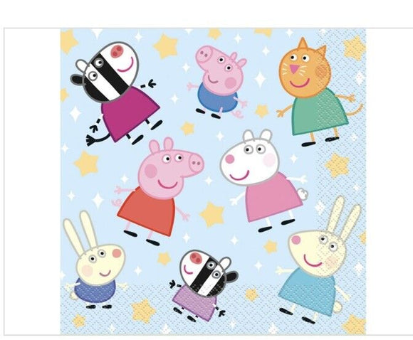 Peppa Pig Luncheon Napkins 16ct 2Ply