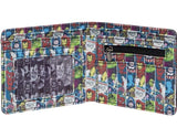 Marvel Comics Men's Multi-Color Classic Character Print Bifold Billfold Wallet