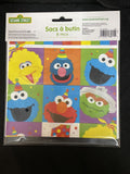 Elmo Turns One Sesame Street Kids 1st Birthday Party Favor Sacks Loot Bags