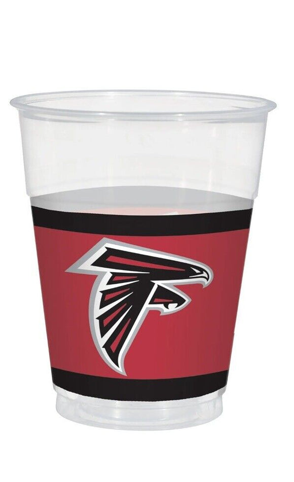 Atlanta Falcons NFL Pro Football Sports Theme Party 25 ct. 16 oz. Plastic Cups