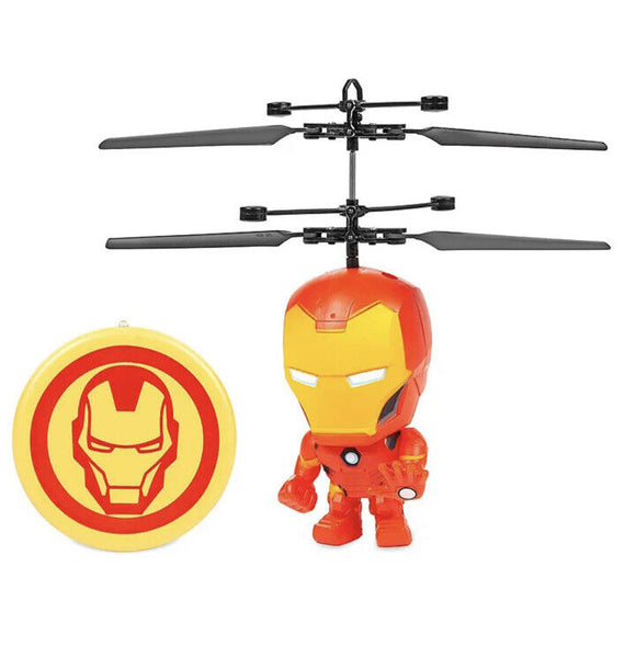 Marvel Iron Man Motion Sensor Flying Helicopter Toy Mini Drone Chopper