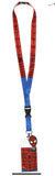 Marvel Spider-Man ID Lanyard Badge Holder With 1.5" Rubber Charm Pendant