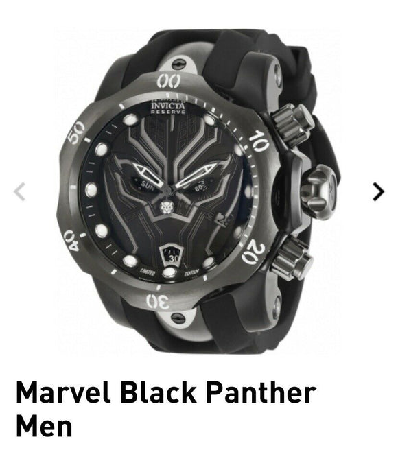 Invicta Marval Black Panther Limited Edition 2/3000 Model 32433