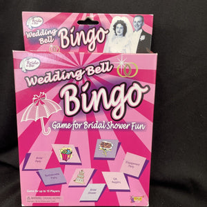 Wedding Bell Bingo Game For Bridal Shower Fun