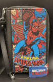 Marvel Amazing Spiderman Buckle Down Zip Around Wallet