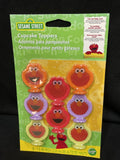 Sesame Street Elmo 8 pc Party Cupcake Toppers Decorations 3461 from Wilton