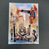 Marvel Captain Marvel 27 Spidey Namor Iron Man Magnet Ata-Boy Magnet 2.5" X 3.5"