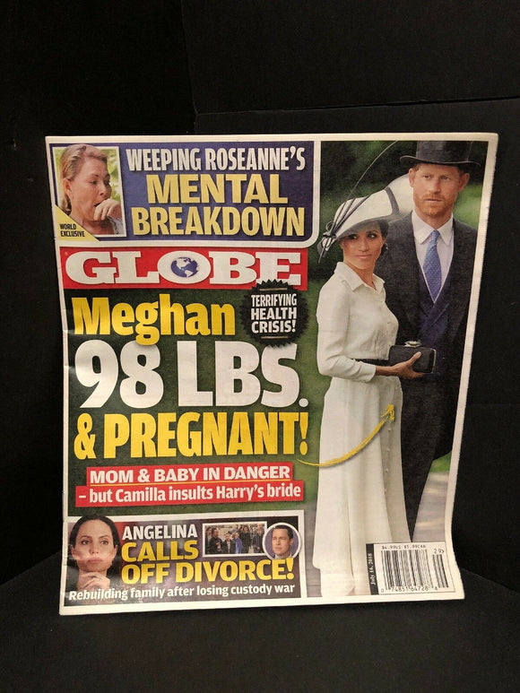 Globe Magazine 16 July 2018 Roseanne Angelina NO LABEL Brand NEW