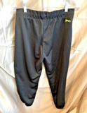 Intensity Women's Softball Pants Black With Yellow Writing XS