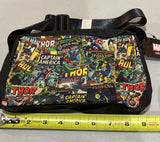 Marvel Comics Crossbody Bag Adjustable Atrap Zip Closure