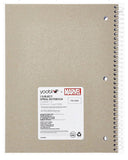 Yoobi Unicorn Spiderman Marvel 100 Sheet College Ruled Spiral Notebook W/Pocket Folder