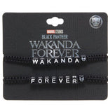 Marvel Wakanda Forever Black Panther Best Friend Coed Bracelet Set