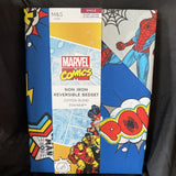 M&S Marvel Spiderman Comic Cotton Blend Duvet & Pillow Case Set