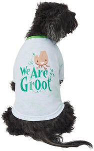 Marvel 's We Are Groot Tie Dye Dog & Cat T-shirt Size XS