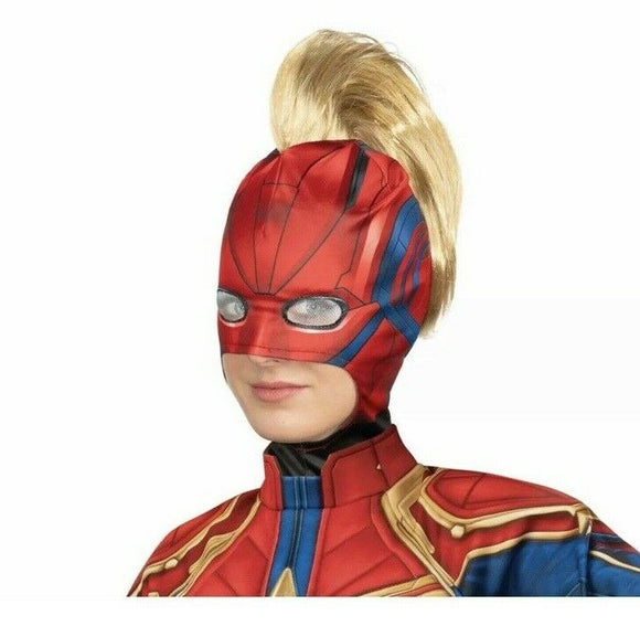 Rubie's Captain Marvel Adult Hero Look Headpiece with Mohawk