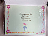 Thinking Of You Greeting Card w/Envelope NEW