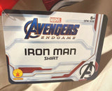 Rubies Marvel Iron Man Youth Standard (M) Long Sleeve Shirt NEW