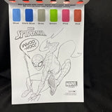 Marvel Spider-Man Page Palette Activity Book