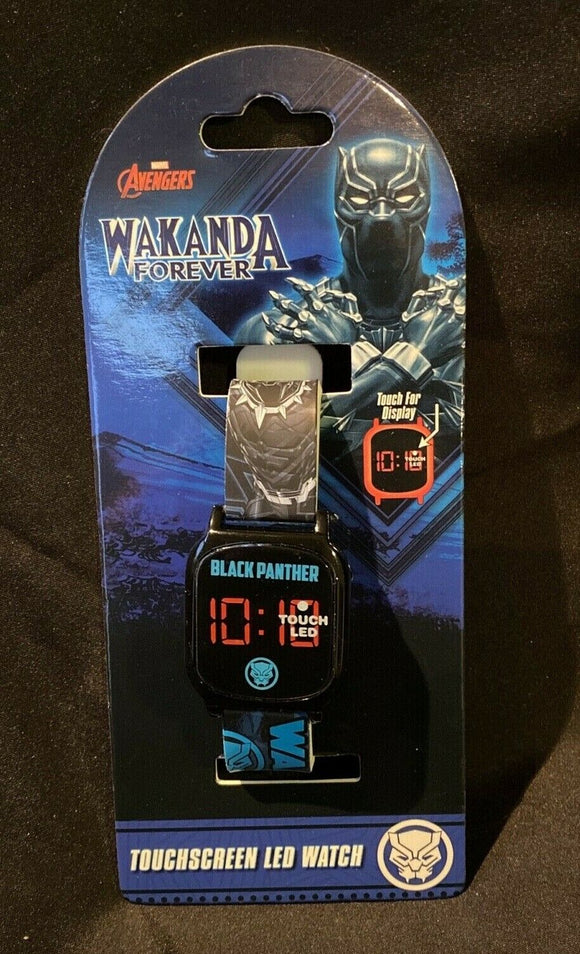 Avengers  Touchscreen LED Watch Wakanda Forever Marvel NEW