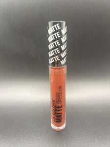 L.A. Colors MATTE Liquid Lip Color CLG407 ILLUSION Brown/Red New