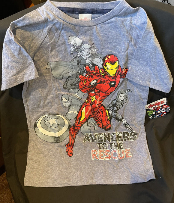 Marvel Avenger Heroes 2pc Kids Set Tshirt w/Joggers Size 6