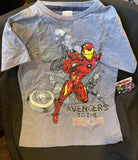 Marvel Avenger Heroes 2pc Kids Set Tshirt w/Joggers Size 6