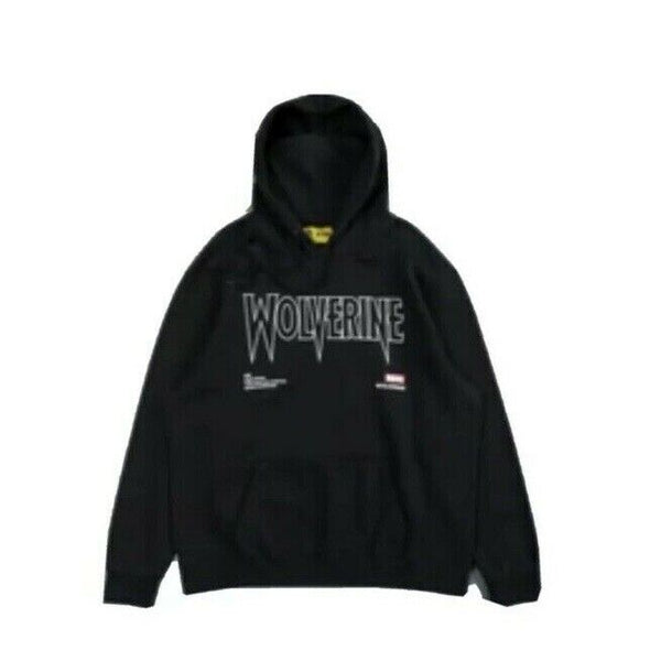 Darc Sport Men’s XXL Rage Pigment French Terry Hoodie Black Wolverine Marvel