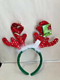 Be Jolly Christmas Holiday Headbands  with Bells Assorted Styles NEW