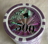 100 Royal Flush U Choose Color Poker Chips NEW