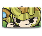 Marvel Kawaii Loki Pose Hinged Wallet By Buckle Down