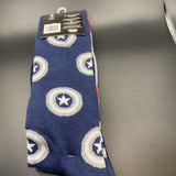 Marvel Captain America 2Pack Men’s Socks Size 6-12