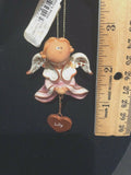 Pink Lily Prayer Angel Orn by the Encore Group made by Russ Berrie NEW