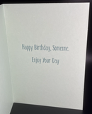 Birthday Greeting Card w/Envelope