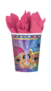 Shimmer and Shine 8 9 oz Hot Cold Paper Cups Birthday Party