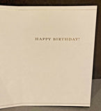 Birthday Greeting Card w/Envelope NEW