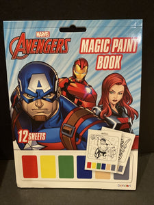 Marvel Avengers Magic Paint Book