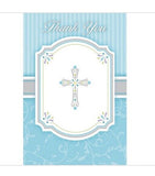 Blessings Blue Thank You Notes - Pack of 20