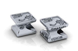 What's Your Passion Marvel INFINITY BEAD: Venom Sterling Silver NEW