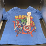 Marvel NWT Baby Boy 9M T-Shirt Spider Man Iron Man Captain America Hulk Clothes